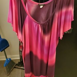 Can't Miss Pink and Purple Dress Top